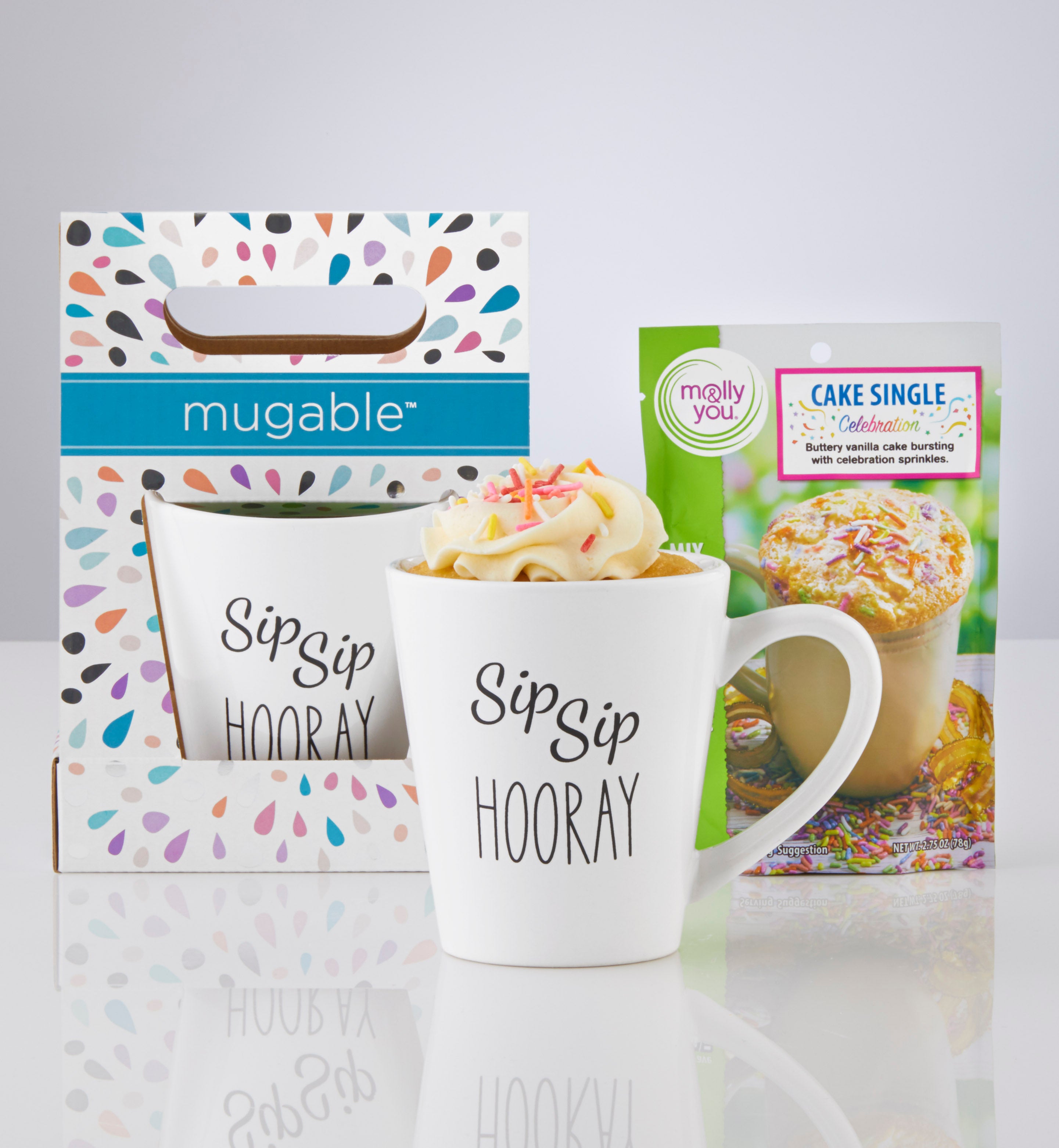 Mugable™ Hooray with Cake Mix